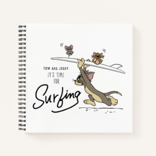 Tom & Jerry "It's Time For Surfing" Notebook