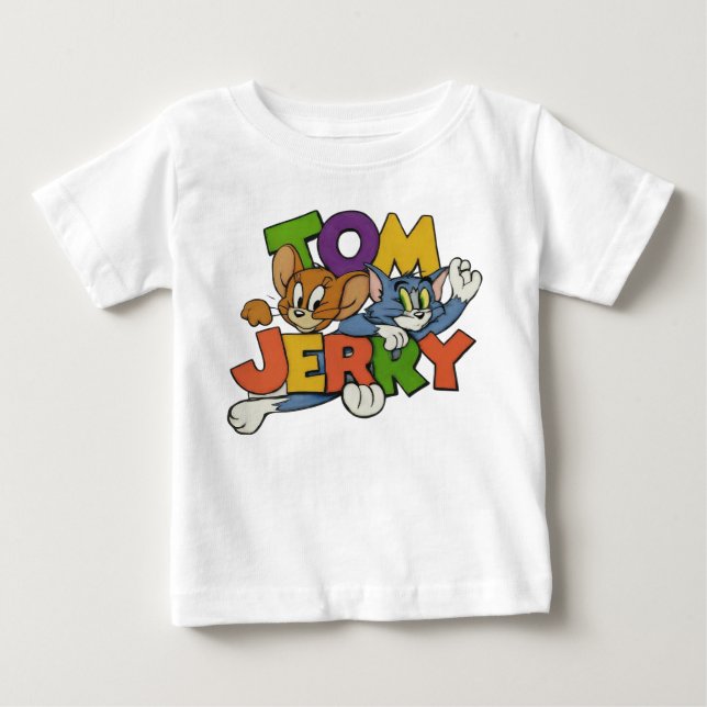 Tom & Jerry Kids’ Cartoon T-ShirtT-Shirt Baby T-Shirt (Front)