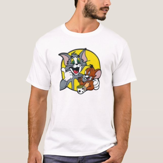 Tom & Jerry Vibes — Chaos Never Gets Old! ??? T-Shirt (Front)