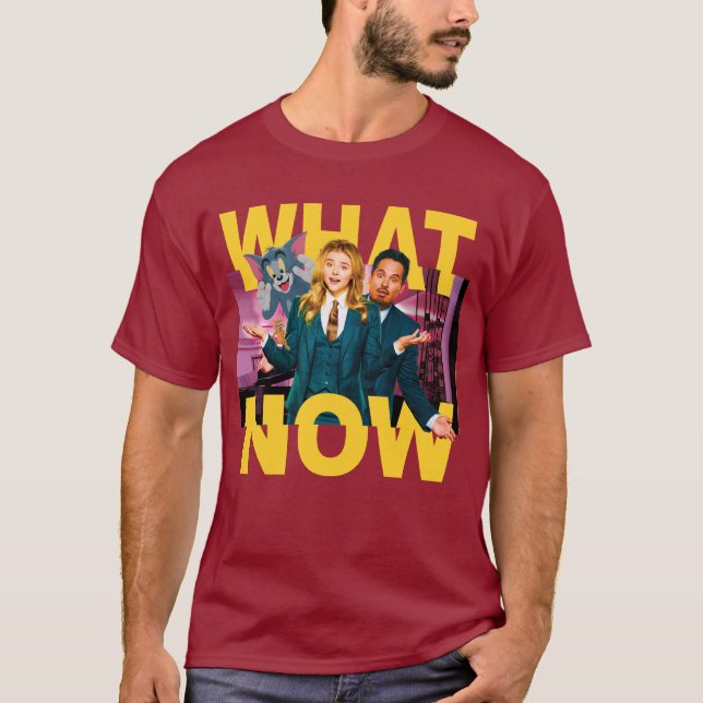 Tom & Jerry With Kayla and Terrance - What Now T-Shirt (Front)