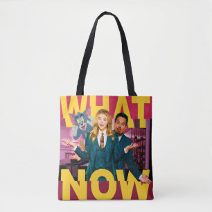 Tom & Jerry With Kayla and Terrance - What Now Tote Bag