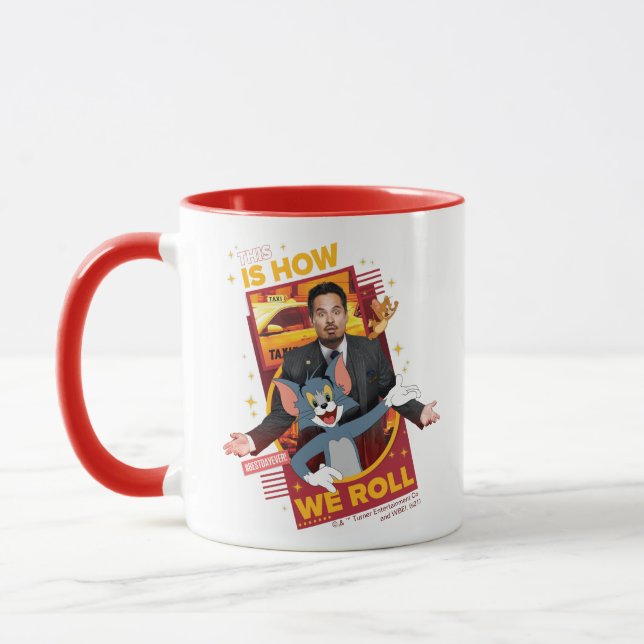 Tom & Jerry With Terrance - This Is How We Roll Mug (Left)