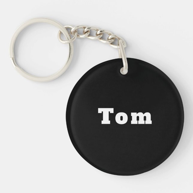 Tom Key Ring (Front)