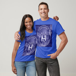 Tom Lost His Reason All Together Burns Night Blue T-Shirt