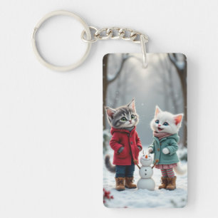 Tom & Luna Custom Keychain