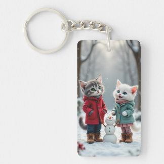 Tom & Luna Custom Keychain