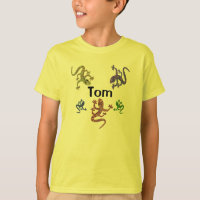 Tom Salamander T-Shirt - 2 Sided Design
