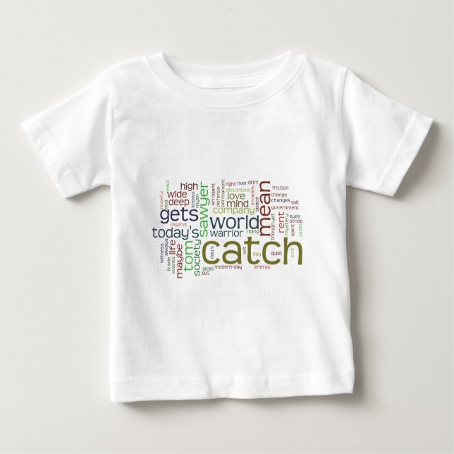 Tom Sawyer word cloud Infant T-Shirt (Front)