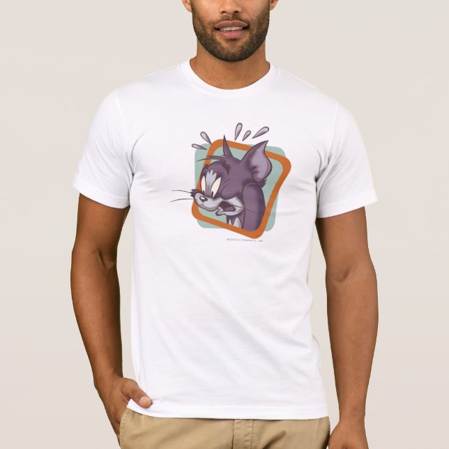 Tom Scaredy Cat T-Shirt (Front)