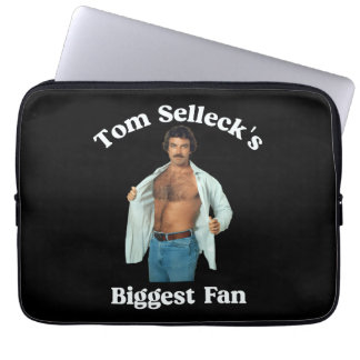 Tom Selleck's Biggest Fan Retro Style Design Laptop Sleeve