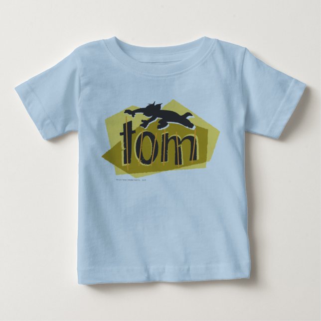Tom Silhouette Logo Baby T-Shirt (Front)