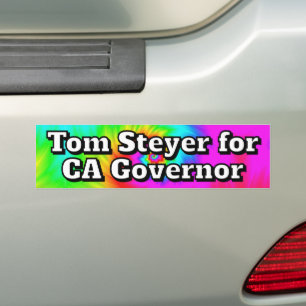 Tom Steyer for CA Governor Bumper Sticker