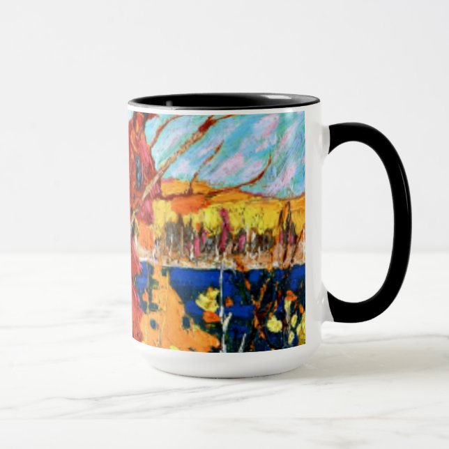 Tom Thomson - Autumn Foliage Mug (Right)