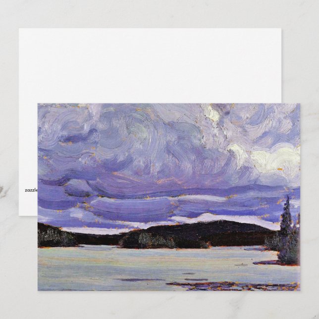 Tom Thomson - Canoe Lake, Spring (Front/Back)