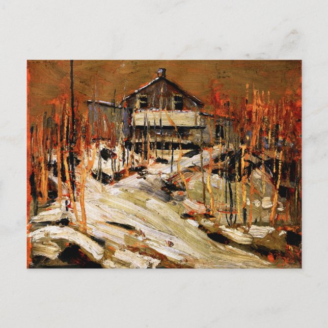 Tom Thomson - Fraser's Lodge Postcard (Front)