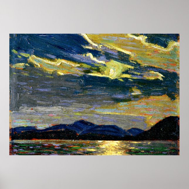 Tom Thomson - Hot Summer Moonlight Poster (Front)