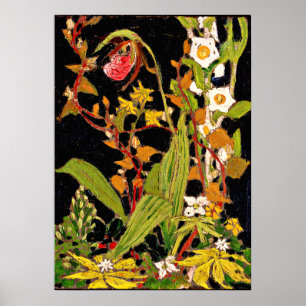 Tom Thomson - Moccasin Flower Poster