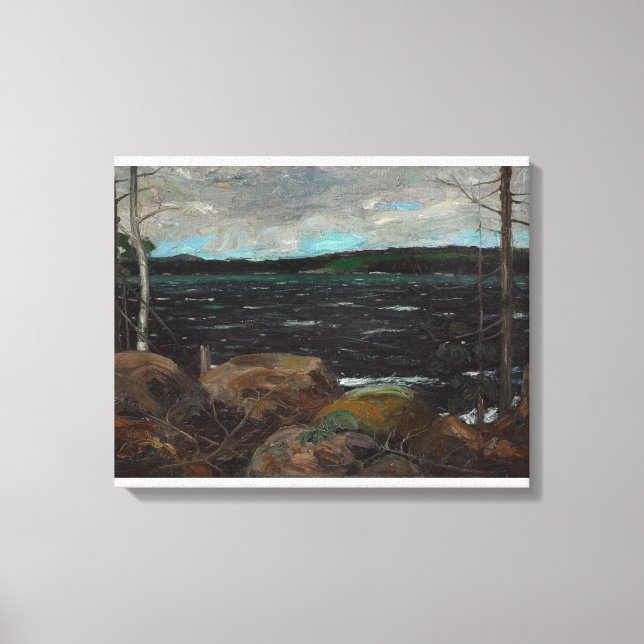 Tom Thomson - NORTHERN LAKE 1913 Canvas Print (Front)