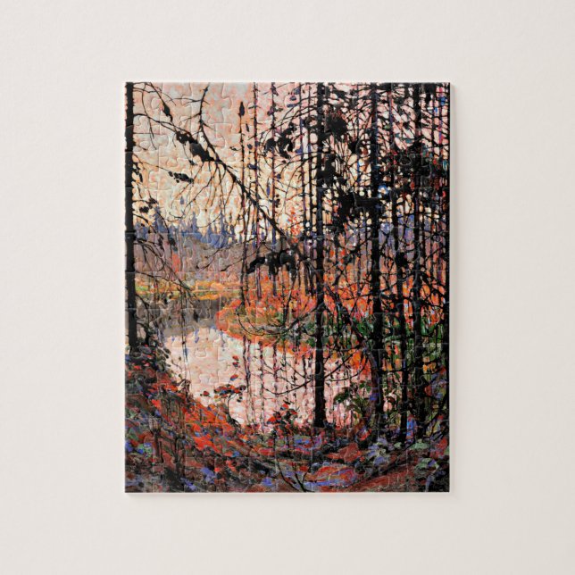 Tom Thomson - Northern River Jigsaw Puzzle (Vertical)