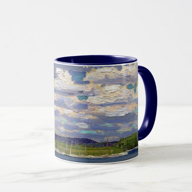 Tom Thomson painting, Summer Day Mug (Front Right)