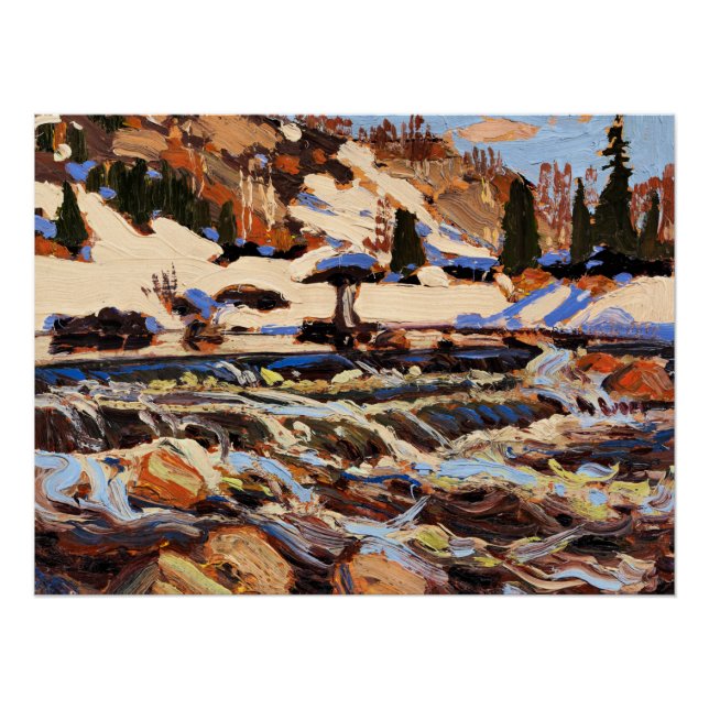 Tom Thomson - Rapids, Poster (Front)