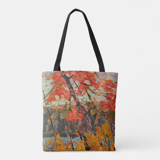 Tom Thomson - Twisted Maple Tote Bag (Back)