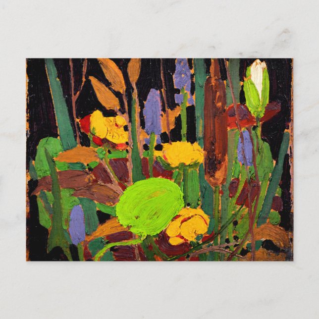 Tom Thomson - Water Flowers Postcard (Front)