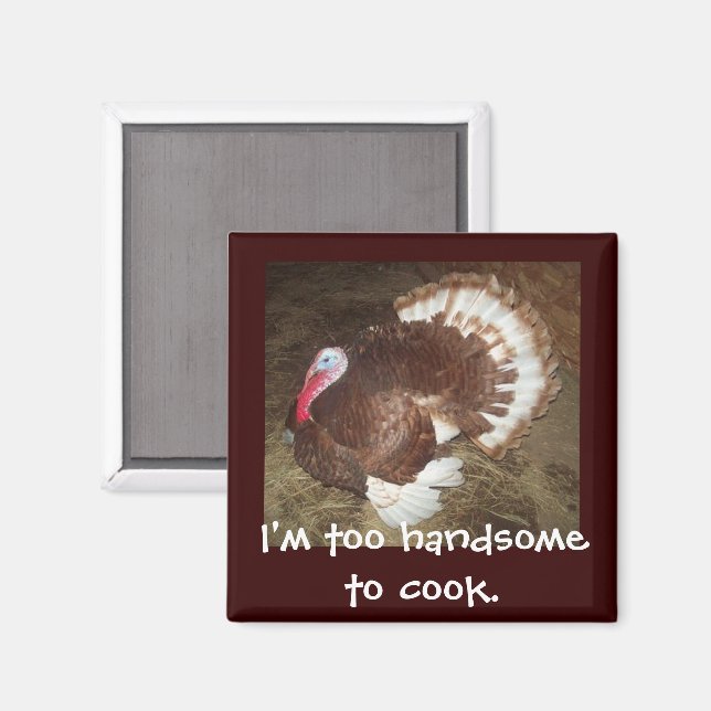 Tom Turkey Magnet (Front/Back)