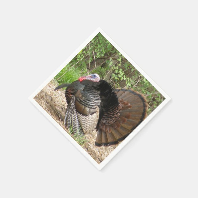 Tom Turkey Napkin (Corner)
