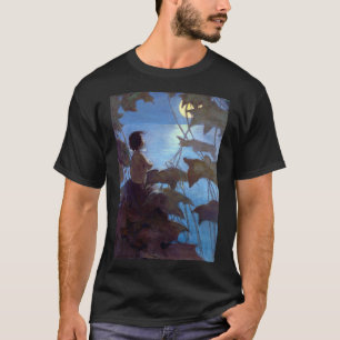 Tom Watching the Moon, Jessie Willcox Smith T-Shirt