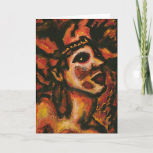 Tom X "Wild Chapatula Chief" Note Card