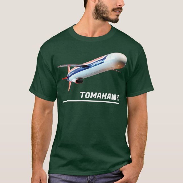 Tomahawk BGM109 Land Attack Missile T-Shirt (Front)