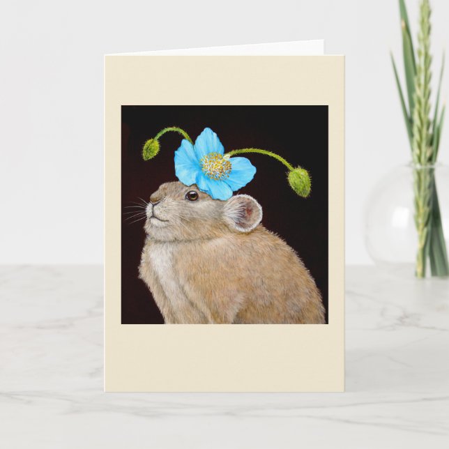 Tomako the pika card (Front)