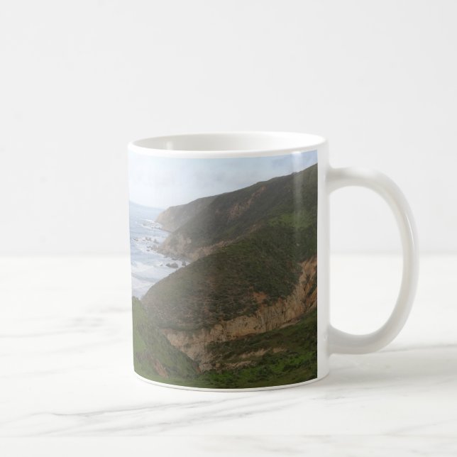 Tomales Point at Point Reyes National Seashore Coffee Mug (Right)