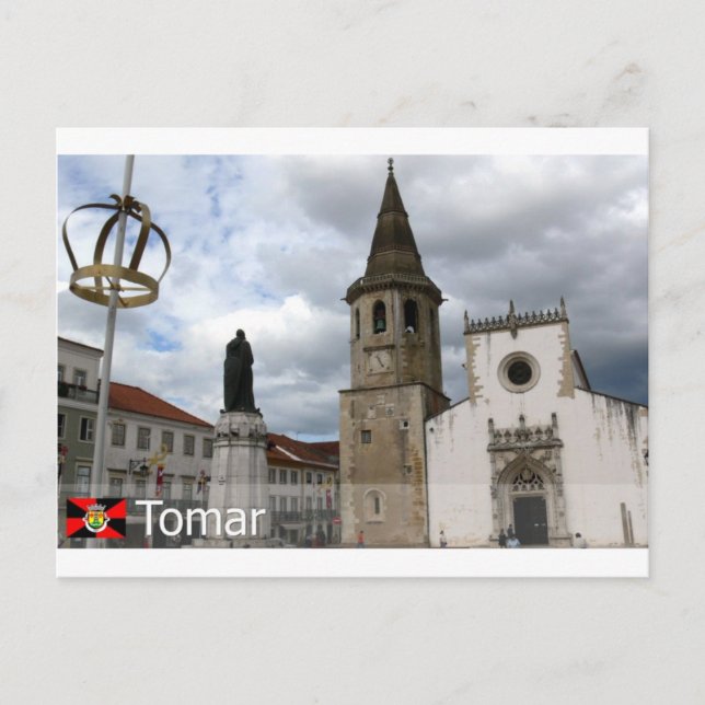 Tomar, Portugal Postcard (Front)
