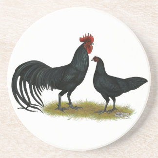 Tomaru Long Crower Chickens Coaster