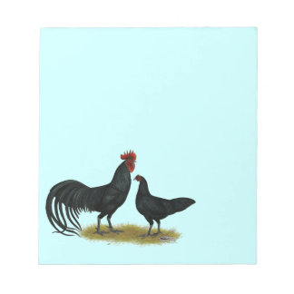 Tomaru Long Crower Chickens Notepad