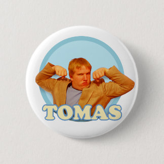 Tomas! Yeah! 6 Cm Round Badge