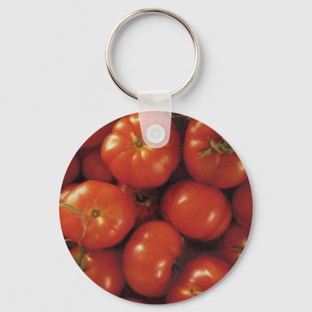 Tomato Art Key Ring (Front)