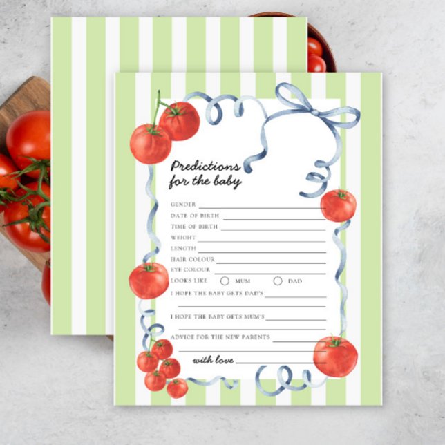 Tomato - baby predictions and advice (Creator Uploaded)