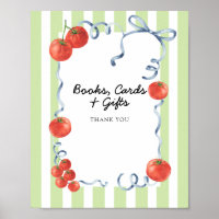 Tomato Baby shower  Books, Cards, Gifts