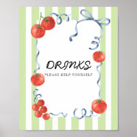 Tomato Baby shower Drinks