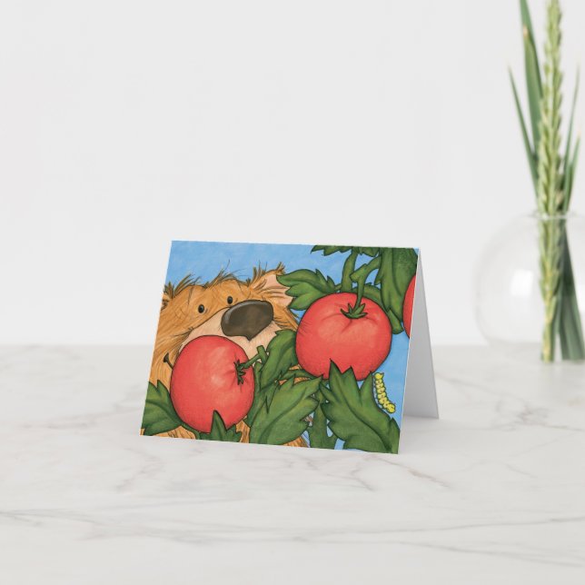 Tomato Bear / Note Card (Front)