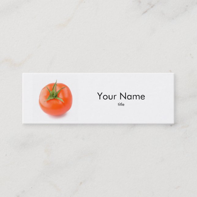 Tomato Business Card (Front)