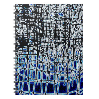 Tomato Cages in the Snow Spiral Notebook