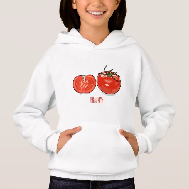 Tomato cartoon illustration  (Front)