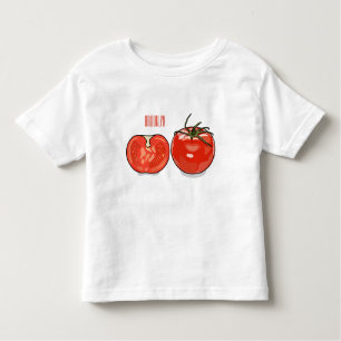 Tomato cartoon illustration  toddler T-Shirt