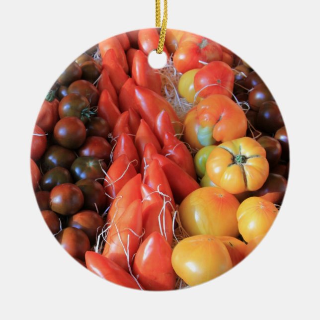 Tomato Christmas ornament (Front)