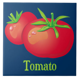 Tomato Decorative Kitchen Tile