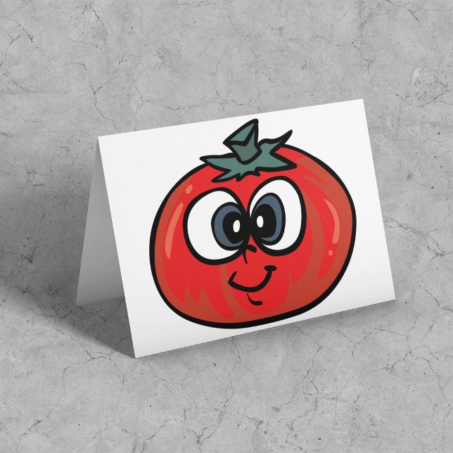 Tomato Face Greeting Cards (Creator Uploaded)